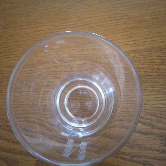 Cocktail Glass, Vintage, with N Engraved - Picture 3 of 4